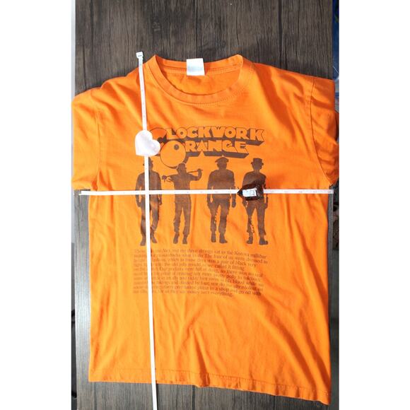 Vintage 90s Clockwork Orange T-shirt Euro Promo Stanley Kubrick Small - Picture 9 of 9